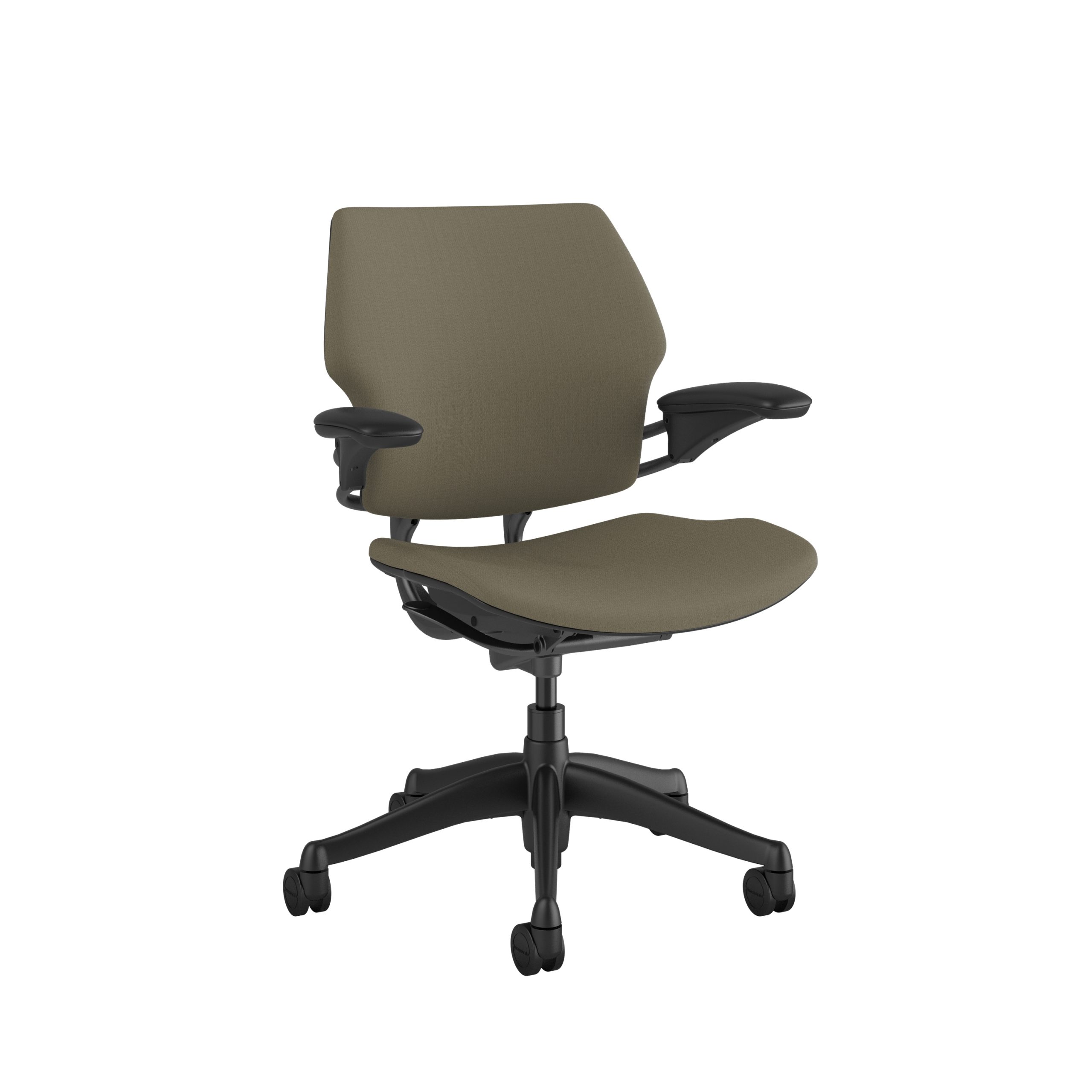 freedomtaskchair driftwood scaled <ul> <li>Standard Duron Arms</li> <li>Corde Textile Pattern</li> <li>Graphite Frame and Base</li> <li>Standard Cylinder 5"</li> <li>Standard Foam Seat Pan</li> </ul>