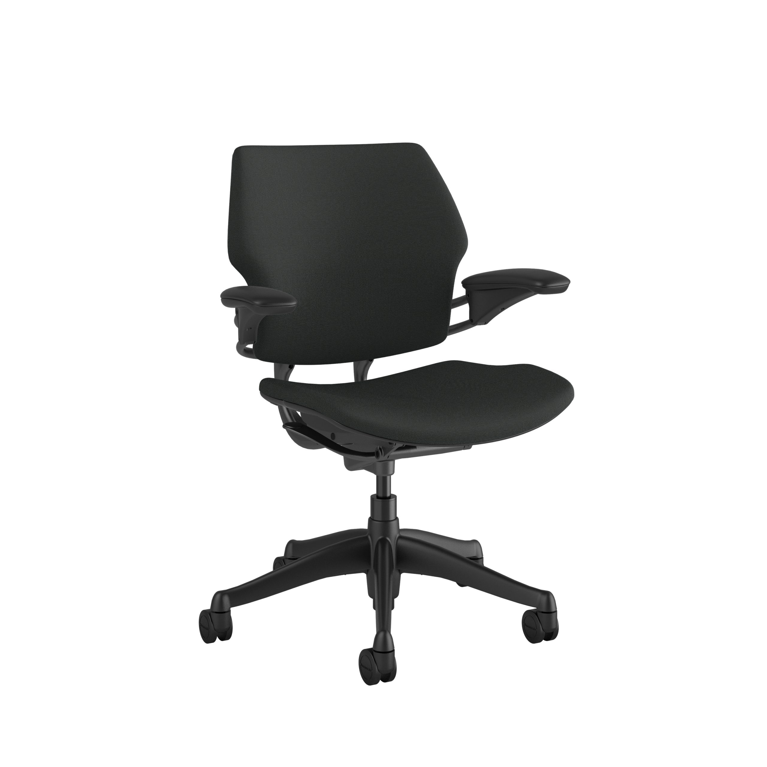 freedomtaskchair graphite scaled <ul> <li>Standard Duron Arms</li> <li>Corde Textile Pattern</li> <li>Graphite Frame and Base</li> <li>Standard Cylinder 5"</li> <li>Standard Foam Seat Pan</li> </ul>