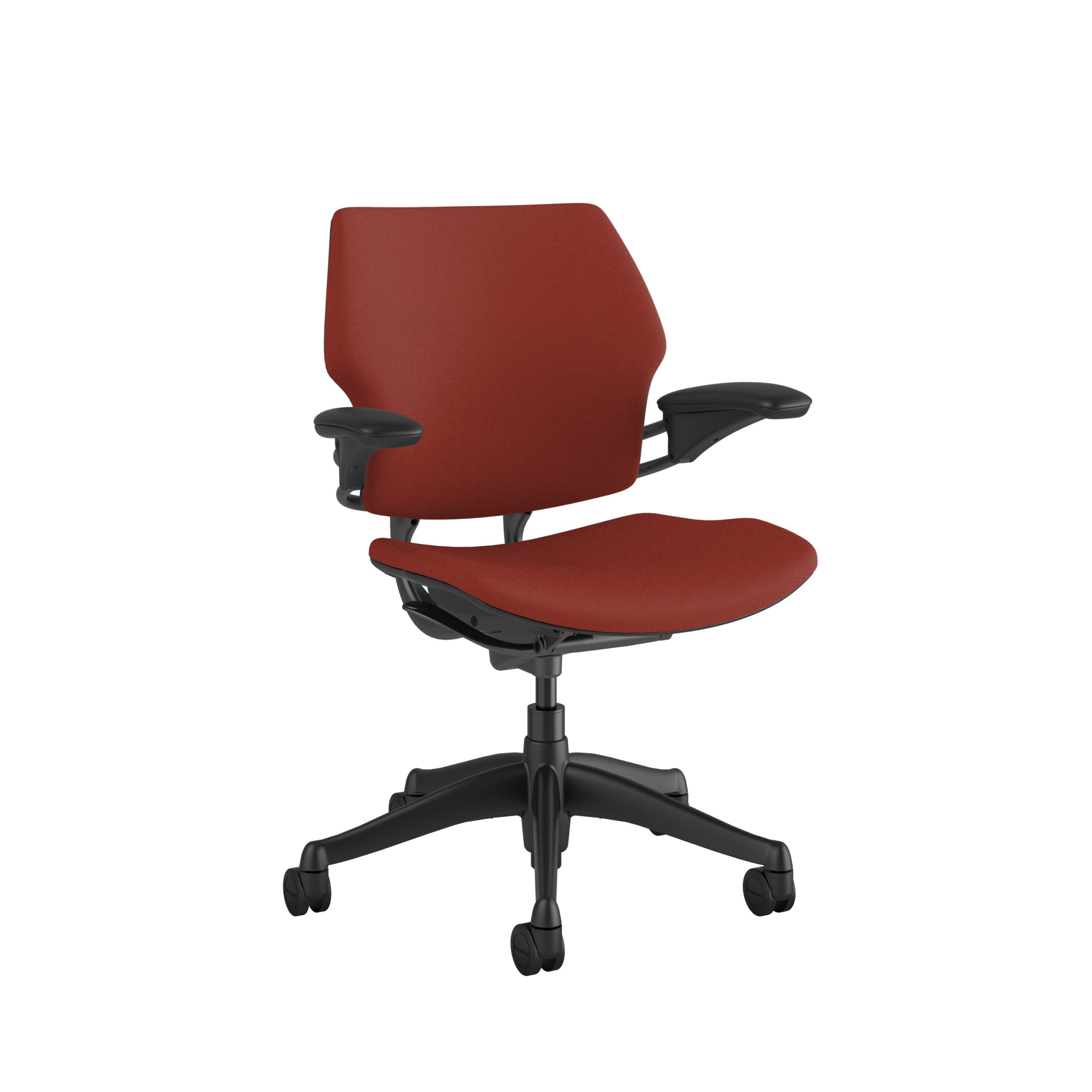 freedomtaskchair parmared scaled <ul> <li>Standard Duron Arms</li> <li>Corde Textile Pattern</li> <li>Graphite Frame and Base</li> <li>Standard Cylinder 5"</li> <li>Standard Foam Seat Pan</li> </ul>
